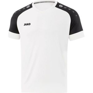 Jako Sportshirt - Maat 140  - Unisex - wit,zwart