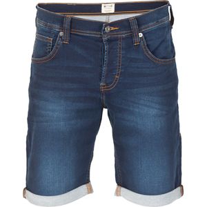 Mustang - Chicago - Korte Jeans Broek - Blauw - Regular Fit