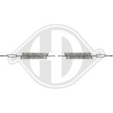 Bmw - Diederichs 1223378 - Set Knipperlichten - Chroom - Transparent - LED - M-Look