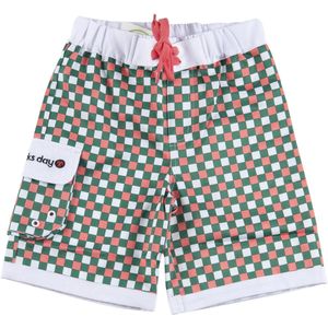 Ducksday - zwemshort - zwembroek - jongen - UPF50+ - Tile - 4 jaar