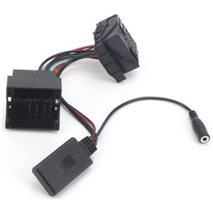 12Pin Bluetooth 5.0 AUX Audio Adapter with Microphone 59.1in Cable Suitable for Opel CD30 CDC40 CD70-Bluetooth For Astra Cd30