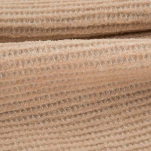Amber Boho Wafel Deken 70x160 cm Beige - Zacht & Kreukvrij