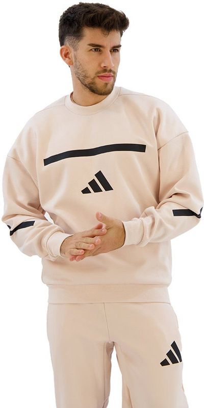 Adidas - New Z.n.e - Sweatshirt - Zwart - 57% Gerecycled Polyester, 43% Katoen