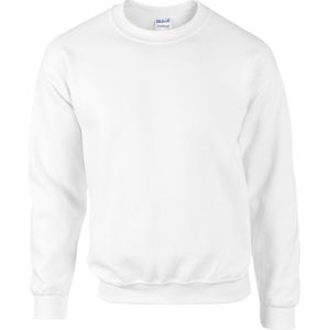 Gildan DryBlend Adult Set-In Crew Neck Sweatshirt (13 kleuren) (Wit)
