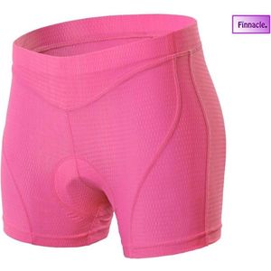 Finnacle - Fietsonderbroek Dames met Zeem - Fietsondergoed - Fietsonderbroek - Extra Zacht - XL - Kleur Roze