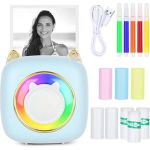 Mini Printer - Mini Printer Voor Mobiel - Pocket Printer - Mobiele Fotoprinter - Mini Printer - Mini Printer - Pocket Printer