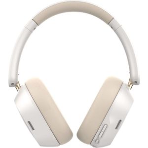 Trusmi BH02-02 Draadloze Koptelefoon – Witte Kleur- Active Noise Cancelling- 69 Uur Afspeeltijd- Tot 40kHz Frequentiebereik