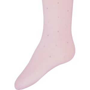 Ewers - Kinderpanty met stipjes van glitters - 50 DEN - Roze - 122/128