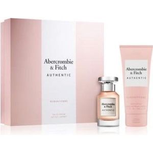 Abercrombie & Fitch Authentic Woman set - Eau de parfum 50 ml + Body lotion 200 ml - Damesparfum