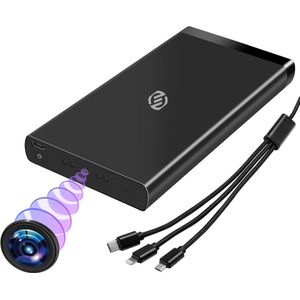Equivera Verborgen Camera - Spionage Camera - Geheime Camera - Spy Camera - Spycamera - Spion Camera - Verborgen Mini Camera