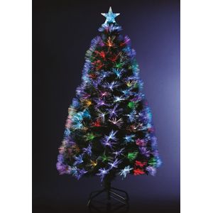 Feeric lights and christmas fiber kerstboom -met gekleurd licht- 120 cm