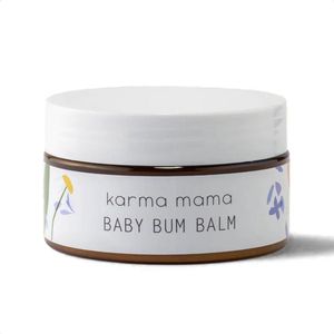 Karma Mama Baby Bum Balm - 100ml Natuurlijke Zinkzalf - Zinkoxide Billenzalf Baby - Billencreme met Kokosolie, Jojoba Olie en Shea Butter