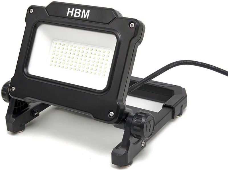 HBM - Opvouwbare Dimbare LED Bouwlamp - 0 tot 7000 Lumen - IP65