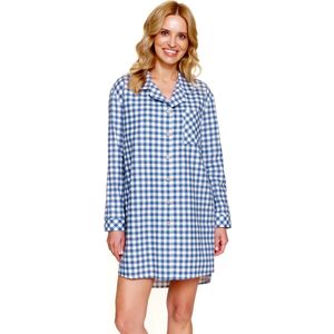 Doctor Nap Nachthemd Flanel Blue Jeans TM.7300 L /XL