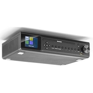 Onderbouwkeukenradio met CD-speler en Bluetooth - DAB+/FM-radio met wekker en USB-aansluiting
