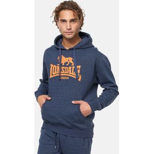 Lonsdale Heren sweatshirt met capuchon regular fit GLEDFIELD