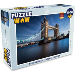 Puzzel Tower Bridge - Theems - Londen - Legpuzzel - Puzzel 1000 stukjes volwassenen