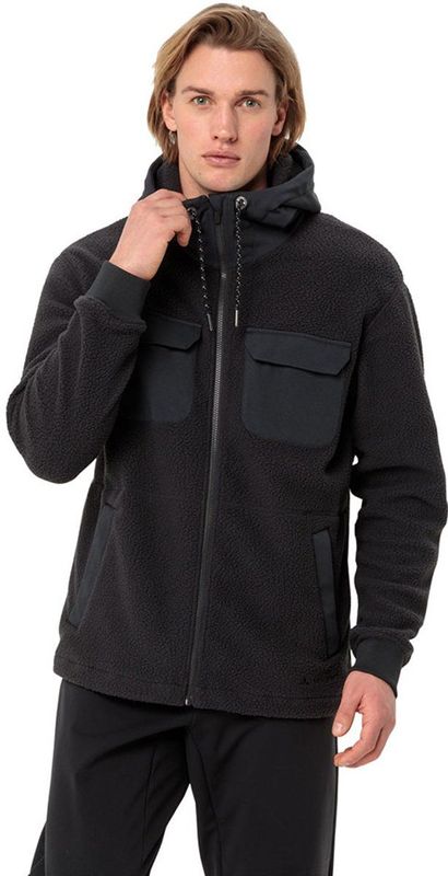 Vaude - Heren Fleecejack - Zwart - 100% Gerecycled Polyester