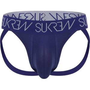 Sukrew Jockstrap Indigo Blauw - Maat L - Heren Ondergoed