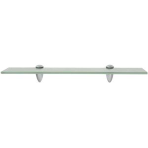 vidaXL Zwevend Schap - 50x10 cm - 8 mm Glas Zwevende Plank - Wandplank - Glaswandplank - Scheidende Plank - Opbergplank
