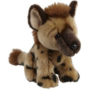 Pluche Gevlekte Hyena Knuffel 18 cm - Hyenas Safaridieren Knuffels