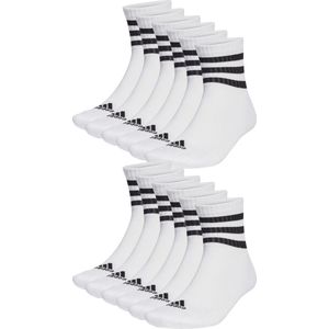 12 paar adidas C Sportswear MID 12p Mid Cut sokken, uniseks sportsokken