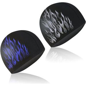 2 stuks nylon badmuts voor heren en dames - badmuts die het hoofd niet beperkt