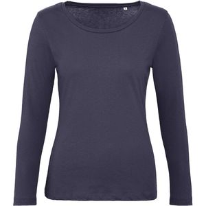B&C Ladies' organic Inspire long-sleeve T-shirt CGTW071 - Urban Navy - M