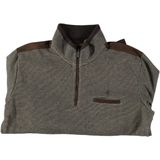 Fellows United Half Zip Pullover Bi-Color Suede Details (22.2635 - 145)