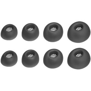 Ibley Oortips voor JBL Live Beam 3 / Buds 3 zwart - Siliconen Earbuds - 4 Maten - 4 Paar