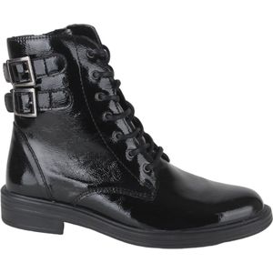 Ti Comos 2510004-001 dames veterboots gekleed maat 40 zwart