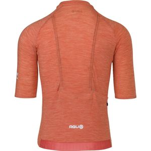AGU Merino Fietsshirt Performance Heren - Sunset Orange - M