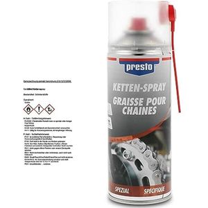 Kettingspray 400 ml voor langdurige smering van kettingen