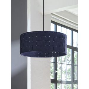 LEDVANCE 3-lamps hanglamp Decor Felt Weaving grijs van vilt en metaal, E27, 480 mm, warme lichteffecten dankzij geweven lampenkap, duurzaam dankzij vervangbare lichtbron, eenvoudig te installeren
