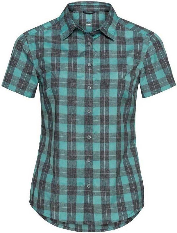 Odlo Mythen Overhemd Met Korte Mouwen Groen S Vrouw