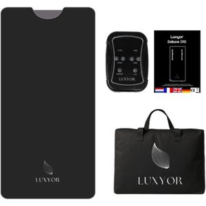 Luxyor - Deluxe 310 - Saunadeken - Infrarood deken - PU Leer - Infraroodtherapie - Fibromyalgie - Sauna