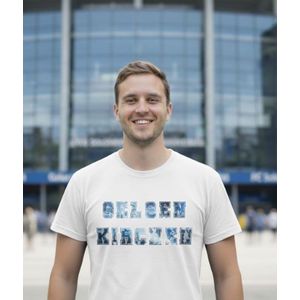 GELSENKIRCHEN T-Shirt – Trots uit het Ruhrgebied - Unisex - Wit Maat M