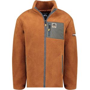 Geographical Norway Heren Teddy Fleece Vest Gevoerd Camel - 3XL