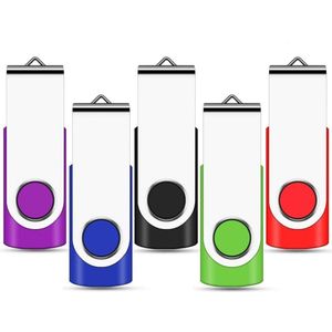 Ynkkvre -Set van 5 Draagbare USB-sticks 32GB in diverse kleuren - Geheugensticks voor Data Opslag