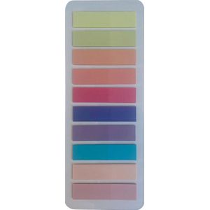 Index tabs - 200 stuks - 10 kleuren - sticky notes