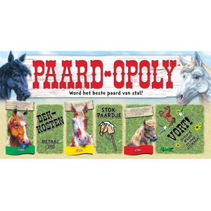 Horka Gezelschapsspel Paard-opoly - NL - paarden monopoly