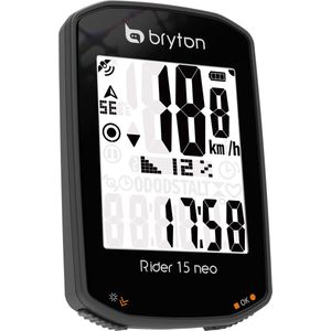 Bryton - Rider 15 Neo C GPS Fietscomputer Inclusief Cadans Sensor ANT+ / Bluetooth