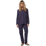 ENVIE DE FRAISE - Capsulecollectie - Damespyjama - Bordeauxrood - Flanel