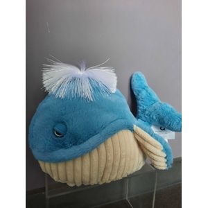 warmte knuffel walvis - aroma home - lavendel-magnetron - warmies