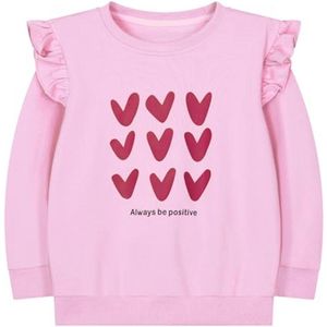 Katoenen Sweatshirt voor Meisjes 2-10 Jaar - Casual Mode Pullover voor Kinderen