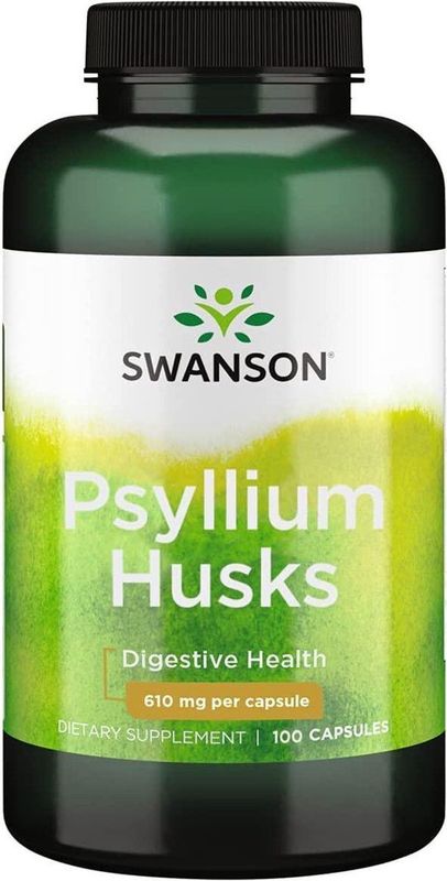 Swanson - Psyllium Husks - 610 mg - 100 Capsules