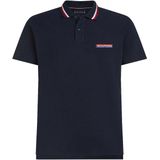 Tommy Hilfiger Tipped Regular Fit Korte Mouw Poloshirt Blauw S Man