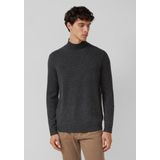 Gebreide Trui - Opstaande Kraag - Zachte Wolmix - Regular Fit