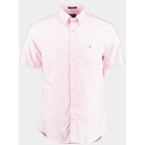 Gant Casual hemd korte mouw Roze D1. Reg Oxford SHirt SS BD 3046001/662