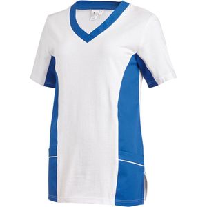 Leiber Damen Pique-Schlupfjacke 08/2531/0107 Weiß/Blau-XXL